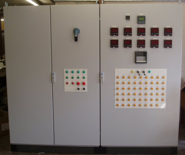 Control Panel with instrumentation